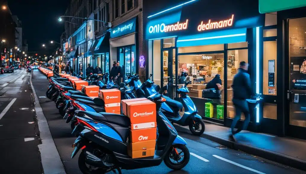 on-demand delivery