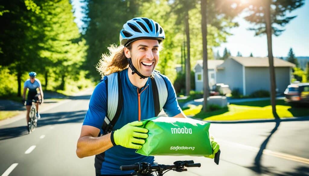 earn money delivering food