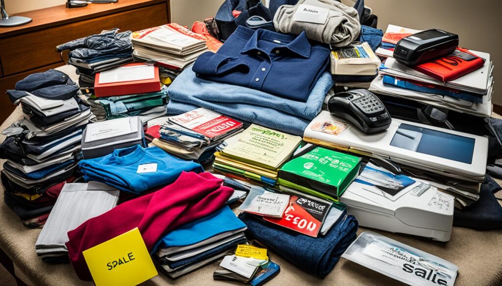 sell unwanted items