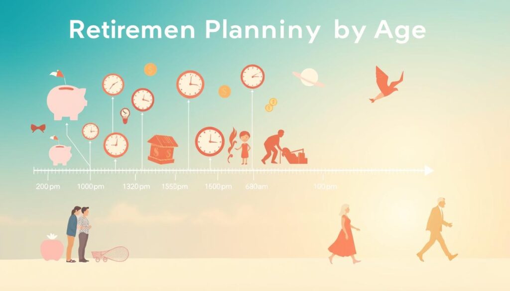 Retirement planning by age